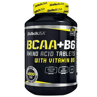 بی سی ای ای + ب6 بایوتک 340 عددی (BIOTECH USA - BCAA)